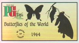 1994 Brooke Bond 40 Years of Cards (Black Back) #14 Butterflies of the World Front