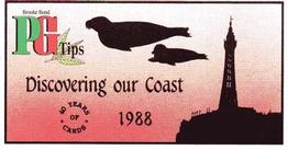 1994 Brooke Bond 40 Years of Cards (Black Back) #42 Discovering our Coast Front