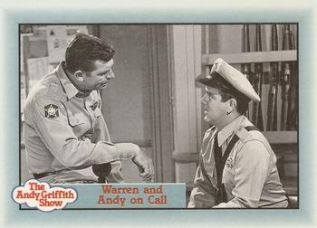 1991 Pacific The Andy Griffith Show Series 2 #138 Warren and Andy on Call Front