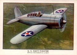 1940 Wings Modern American Airplanes No Letter Series (T87) #15 U.S. Navy Fighter Front