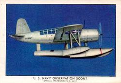 1940 Wings Modern American Airplanes No Letter Series (T87) #25 U.S. Navy Observation Scout Front