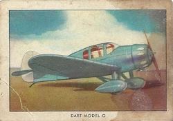 1940 Wings Modern American Airplanes No Letter Series (T87) #28 Dart Model G Front