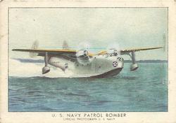 1942 Wings Modern Airplanes Series C (T87c) #5 U.S. Navy Patrol Bomber Front