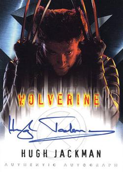 2000 Topps X-Men The Movie - Autographs #NNO Hugh Jackman Front