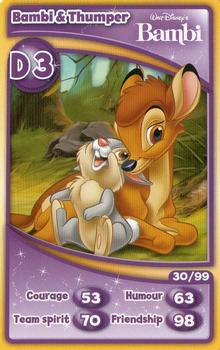 2012 Morrisons Disneyland Paris 20th Anniversary Collection #D3 Bambi & Thumper Front