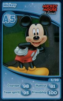 2012 Morrisons Disneyland Paris 20th Anniversary Collection - Foil #A5 Mickey Mouse Front