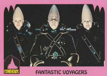 1993 Topps Coneheads #48 Fantastic Voyagers Front