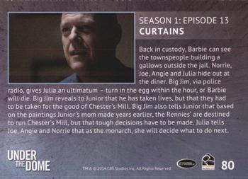 2014 Rittenhouse Under the Dome Season One #80 Curtains Back