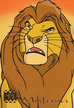 1995 Panini The Lion King #11 Mufasa Front