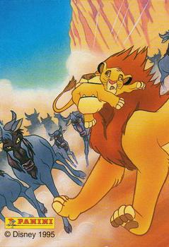 1995 Panini The Lion King #16 Mufasa Back