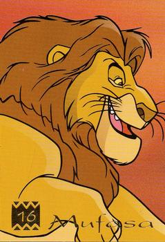 1995 Panini The Lion King #16 Mufasa Front