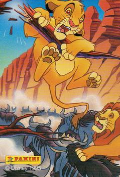 1995 Panini The Lion King #17 Mufasa Back