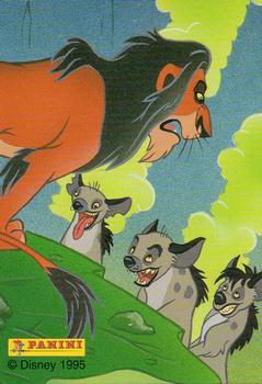 1995 Panini The Lion King #29 Scar Back