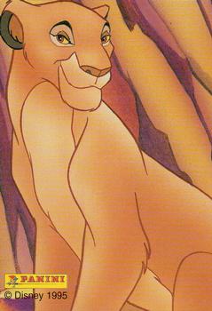1995 Panini The Lion King #52 Sarabi Back