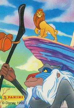 1995 Panini The Lion King #56 Rafiki Back