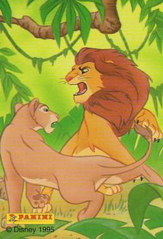 1995 Panini The Lion King #65 Nala Back