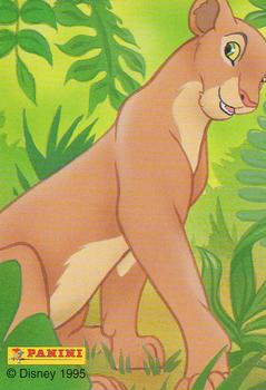1995 Panini The Lion King #69 Nala Back