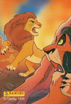 1995 Panini The Lion King #83 Simba Back