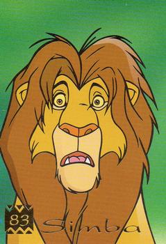 1995 Panini The Lion King #83 Simba Front