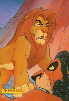 1995 Panini The Lion King #84 Simba Back
