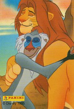 1995 Panini The Lion King #89 Simba Back