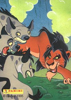 1995 Panini The Lion King #28 Scar Back