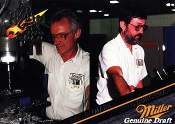 1994 Wheels High Gear Power Pack Team Set Miller Genuine Draft - Gold #26 Phil Ditmars/Eric Durchman Front
