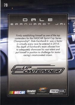 2015 Press Pass Cup Chase - Green #79 Dale Earnhardt Jr. Back