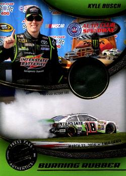 2015 Press Pass Cup Chase - Burning Rubber #BR-KYB Kyle Busch Front
