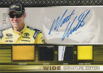 2015 Press Pass Cup Chase - 4-Wide Signature Edition #4W-MK Matt Kenseth Front