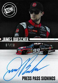 2015 Press Pass Cup Chase - Press Pass Signings Melting #PPS-JB1 James Buescher Front