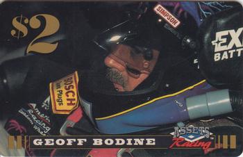 1995 Assets - $2 Phone Cards #NNO Geoff Bodine Front