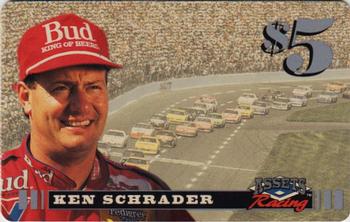 1995 Assets - $5 Phone Cards #NNO Ken Schrader Front