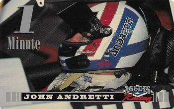 1995 Assets - 1-Minute Phone Cards #NNO John Andretti Front