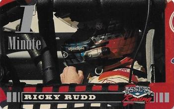 1995 Assets - 1-Minute Phone Cards #NNO Ricky Rudd Front