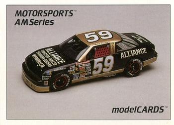 1992 Motorsports Modelcards AM Series #7 Robert Pressley's Car Front