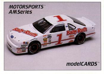 1992 Motorsports Modelcards AM Series #10 Jeff Gordon's Car Front