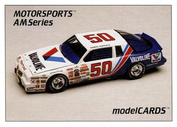 1992 Motorsports Modelcards AM Series #28 Greg Sacks' Car Front