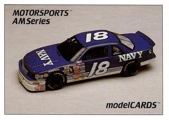 1992 Motorsports Modelcards AM Series #44 Greg Sacks' Car Front