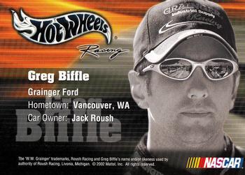 2003 Hot Wheels Racing #NNO Greg Biffle Back