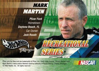 2003 Hot Wheels Racing Recreational Series #NNO Mark Martin Back