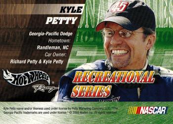 2003 Hot Wheels Racing Recreational Series #NNO Kyle Petty Back