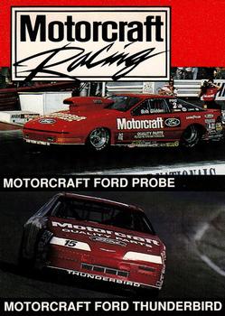 1991 Motorcraft #NNO Bob Glidden / Morgan Shepherd Cars Front
