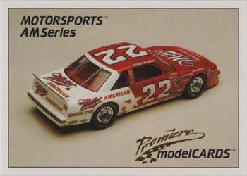 1992 Motorsports Modelcards AM Series - Premiere #61 Bobby Allison's Car Front