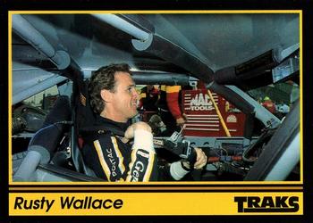1991 Traks - Glossy #2 Rusty Wallace Front