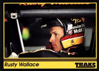 1991 Traks - Glossy #179 Rusty Wallace Front