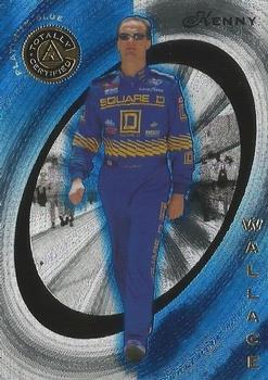 1997 Pinnacle Totally Certified - Platinum Blue #34 Kenny Wallace Front