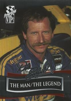 2002 Press Pass VIP - Dale Earnhardt The Man/The Legend #DE 63 Dale Earnhardt Front