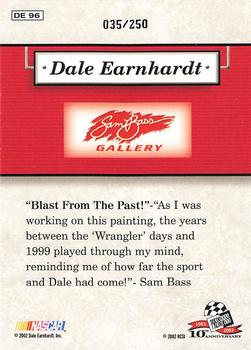 2003 Press Pass - Dale Earnhardt Sam Bass Gallery Celebration Foil #DE 96 Dale Earnhardt Back