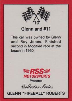 1991 RSS Motorsports Fireball Roberts #10 Fireball Roberts Back